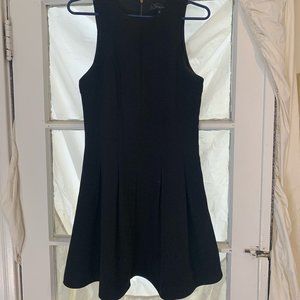 Adelyn Rae Black Pleated Dress - Medium